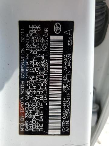 Photo 10 from auction – 2011 TOYOTA COROLLA BA with VIN JTDBU4EE8BJ100269