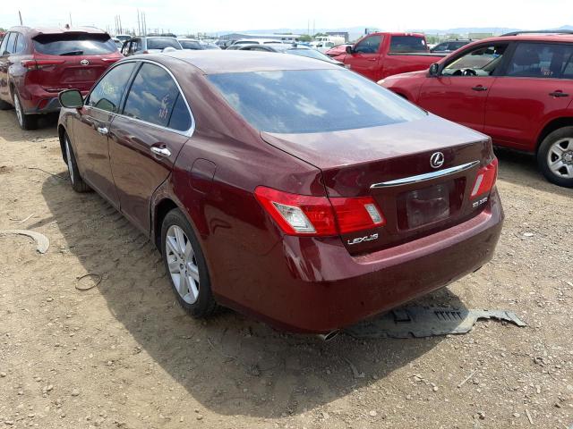 Фото 3 с аукциона – 2007 LEXUS ES 350 с VIN JTHBJ46G172055765