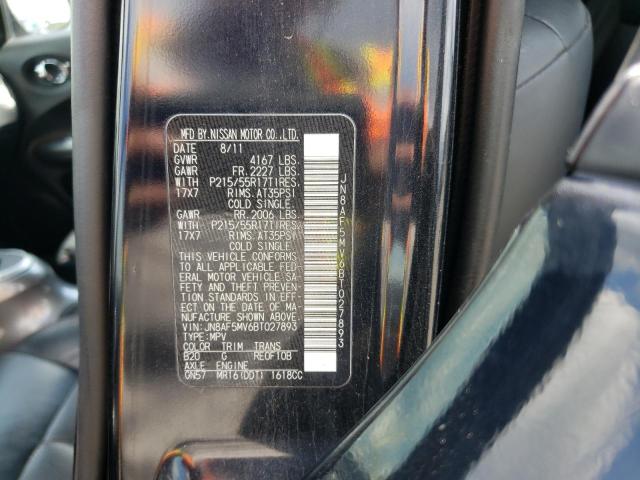 Photo 10 from auction – 2011 NISSAN JUKE S with VIN JN8AF5MV6BT027893