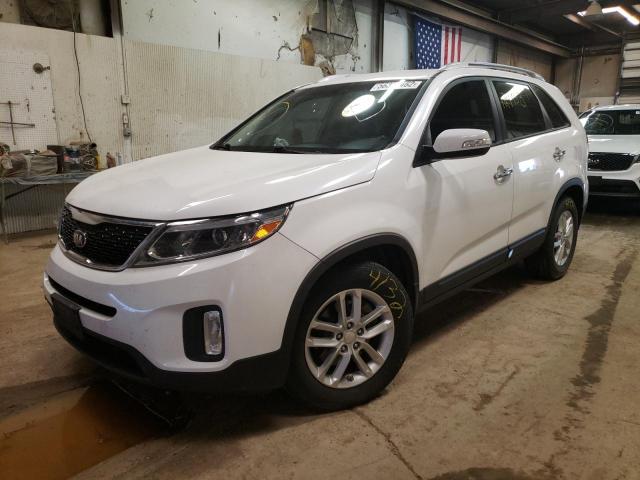 Photo 2 from auction – 2014 KIA SORENTO with VIN 5XYKT3A62EG478846