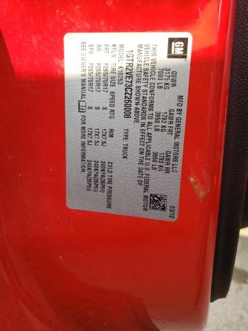 Photo 10 from auction – 2012 GMC SIERRA K15 with VIN 1GTR2VE73CZ260008