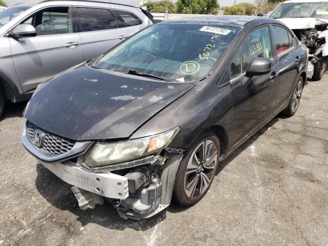 Photo 2 from auction – 2013 HONDA CIVIC LX with VIN 19XFB2F5XDE228460