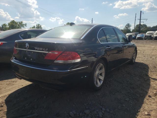 Photo 4 from auction – 2007 BMW 750 with VIN WBAHN83517DT73218