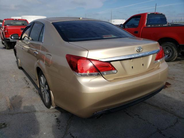 Photo 3 from auction – 2011 TOYOTA AVALON BAS with VIN 4T1BK3DB5BU400692