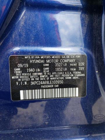 Photo 10 from auction – 2020 HYUNDAI ACCENT SE with VIN 3KPC24A69LE103950