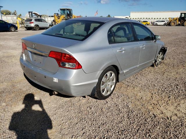 Photo 4 from auction – 2009 HONDA CIVIC LX with VIN 19XFA16589E044400
