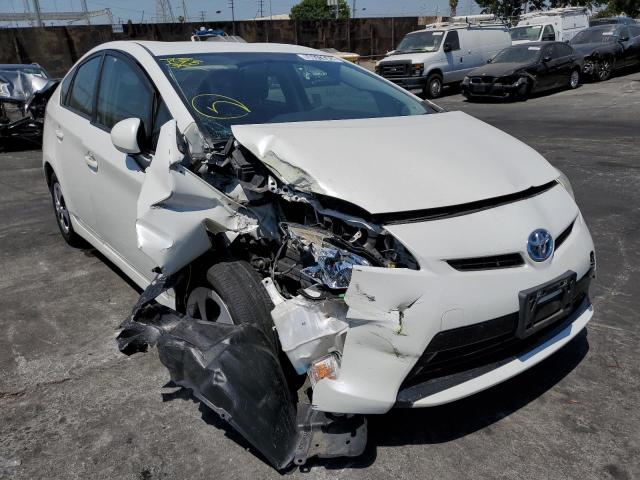 TOYOTA PRIUS 2013 with VIN JTDKN3DU1D5607042 - Photo from auction