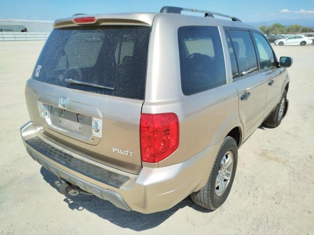 Photo 4 from auction – 2005 HONDA PILOT EXL with VIN 5FNYF18555B050506