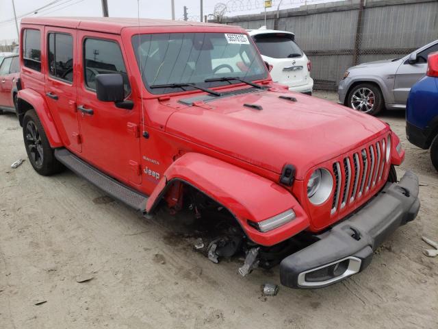 JEEP WRANGLER U 2021 with VIN 1C4JJXP62MW808146 - Photo from auction