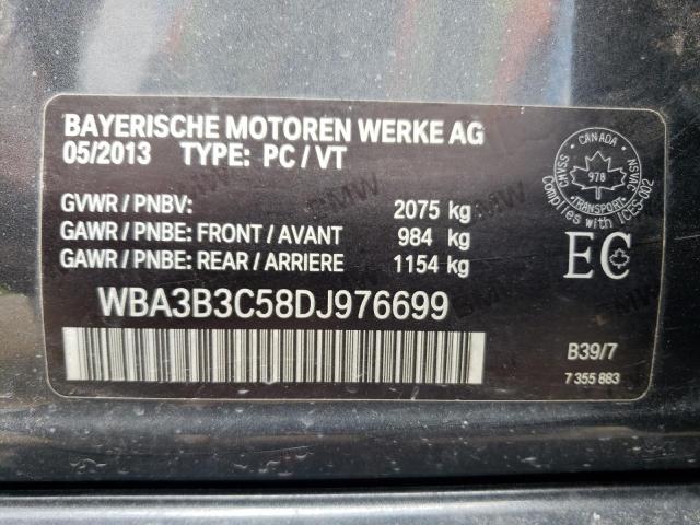 Photo 10 from auction – 2013 BMW 328 XI with VIN WBA3B3C58DJ976699