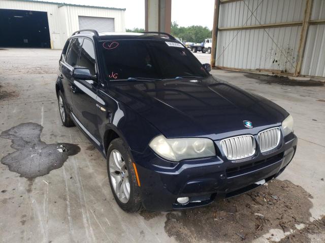 BMW X3 3.0SI 2007 with VIN WBXPC93497WF17836 - Photo from auction