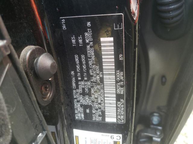 Photo 10 from auction – 2016 TOYOTA 4RUNNER SR with VIN JTEBU5JR5G5381747