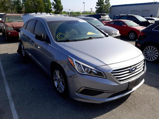 HYUNDAI SONATA SE 2016 with VIN 5NPE24AF5GH302598 - Photo from auction