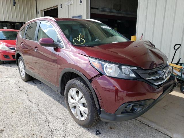 HONDA CR-V EXL 2014 with VIN 5J6RM4H76EL010763 - Photo from auction