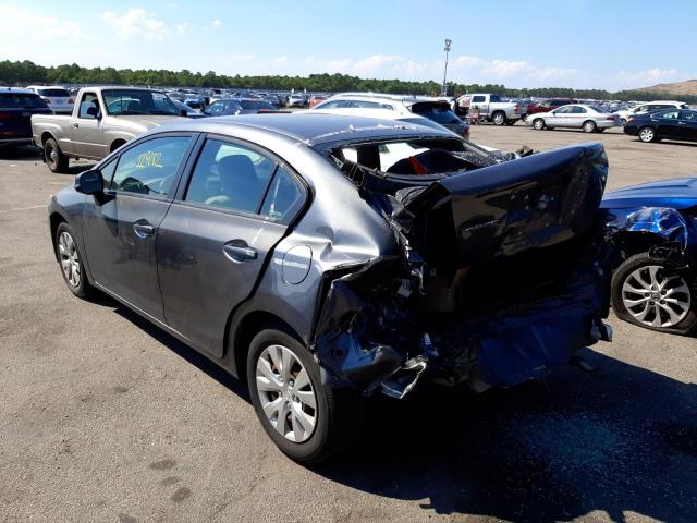 Photo 3 from auction – 2012 HONDA CIVIC LX with VIN 19XFB2F50CE358844