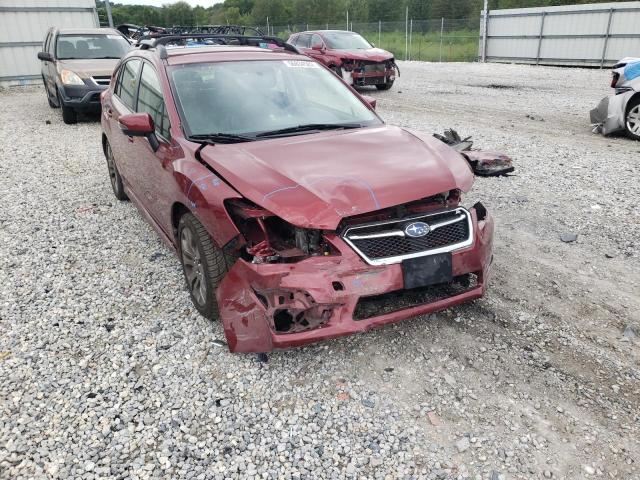 SUBARU IMPREZA SP 2015 with VIN JF1GPAV62FH297494 - Photo from auction