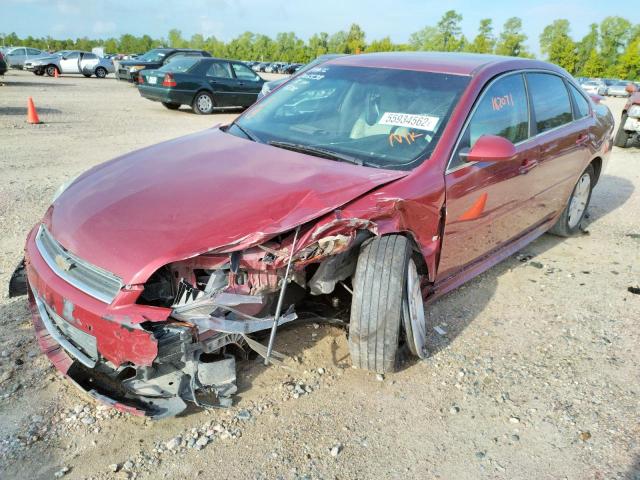 Photo 2 from auction – 2009 CHEVROLET IMPALA 2LT with VIN 2G1WC57M191231443