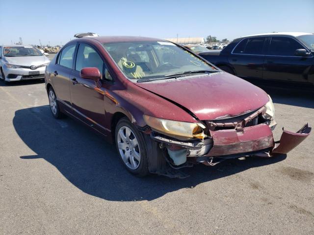 HONDA CIVIC LX 2008 with VIN 2HGFA165X8H528394 - Photo from auction
