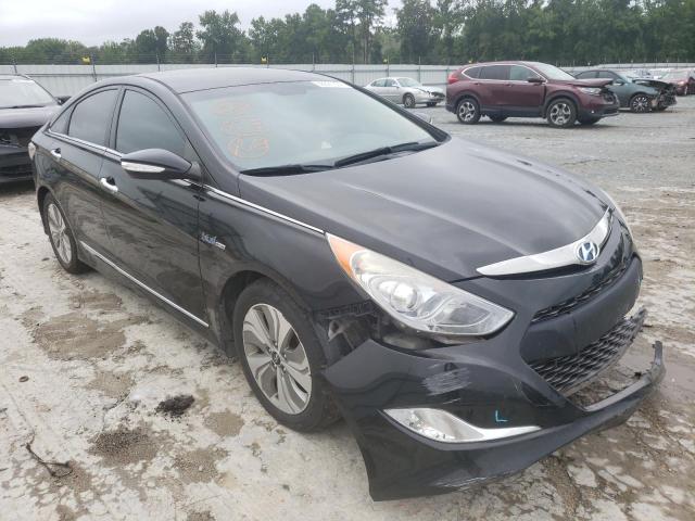 HYUNDAI SONATA HYB 2013 with VIN KMHEC4A48DA094873 - Photo from auction