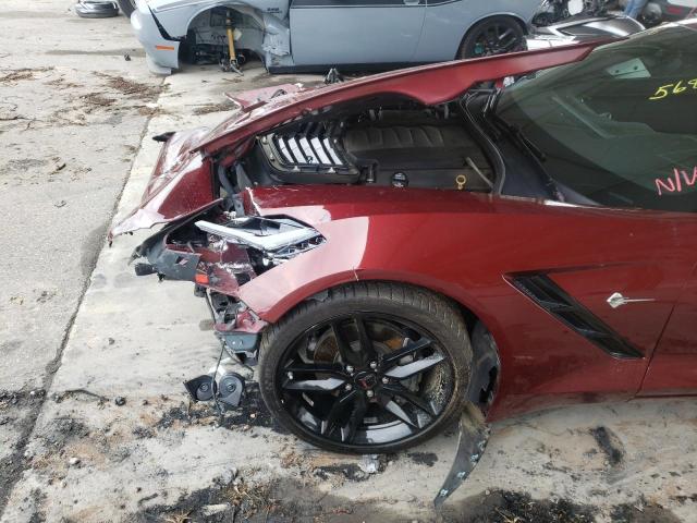 Photo 10 from auction – 2019 CHEVROLET CORVETTE S with VIN 1G1YB2D76K5112283