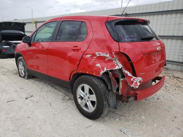 Photo 3 from auction – 2020 CHEVROLET TRAX LS with VIN KL7CJKSB0LB334779