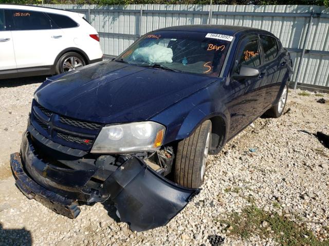 Photo 2 from auction – 2014 DODGE AVENGER SE with VIN 1C3CDZAB0EN199412