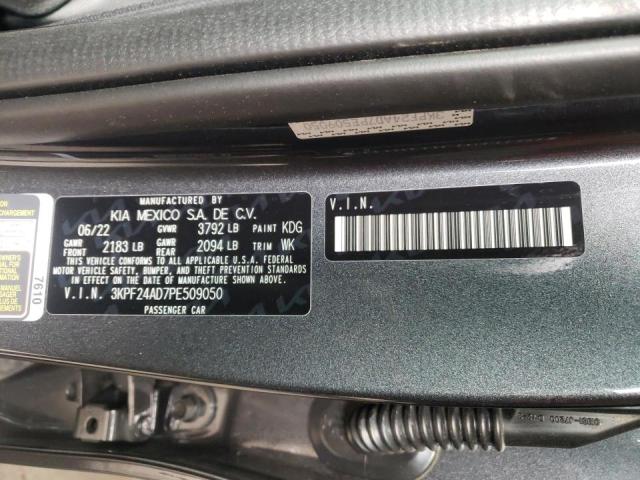Photo 10 from auction – 2023 KIA FORTE LX with VIN 3KPF24AD7PE509050