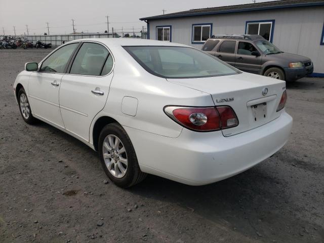 Photo 3 from auction – 2004 LEXUS ES 330 with VIN JTHBA30G840014169