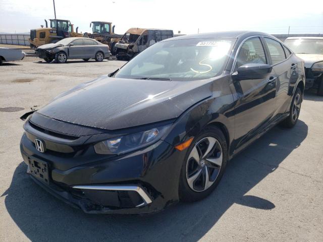 Photo 2 from auction – 2019 HONDA CIVIC LX with VIN 19XFC2F64KE200690