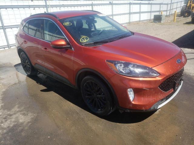 Photo 1 from auction – 2020 FORD ESCAPE TIT with VIN 1FMCU9J90LUB09103