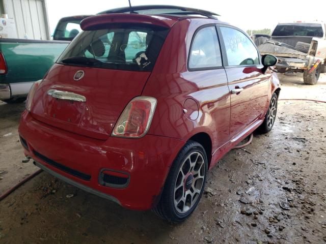 Photo 4 from auction – 2012 FIAT 500 SPORT with VIN 3C3CFFBR2CT125927
