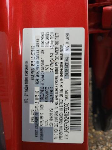 Photo 10 from auction – 2021 MAZDA CX-5 TOURI with VIN JM3KFACM2M1379070