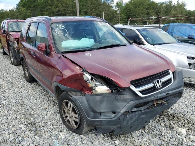 HONDA CR-V EX 2004 with VIN SHSRD78834U242277 - Photo from auction