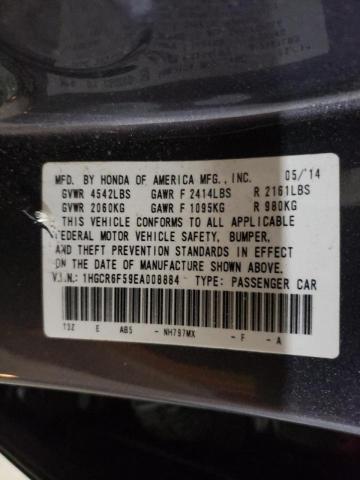 Photo 10 from auction – 2014 HONDA ACCORD HYB with VIN 1HGCR6F59EA008884
