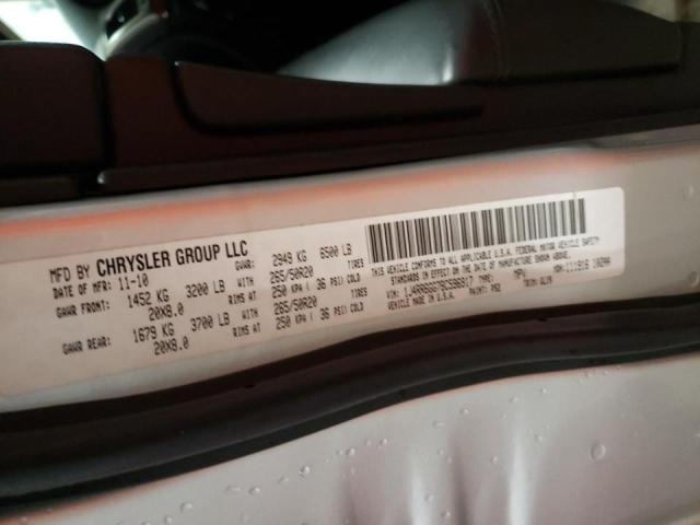 Photo 10 from auction – 2011 JEEP GRAND CHER with VIN 1J4RR6GG7BC596917