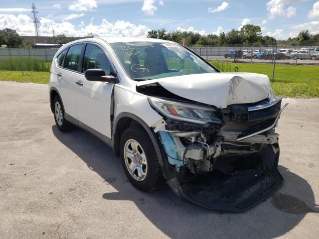 HONDA CR-V LX 2015 with VIN 5J6RM3H33FL001561 - Photo from auction