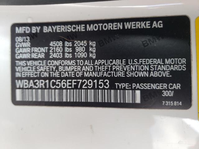 Photo 10 from auction – 2014 BMW 435 I with VIN WBA3R1C56EF729153