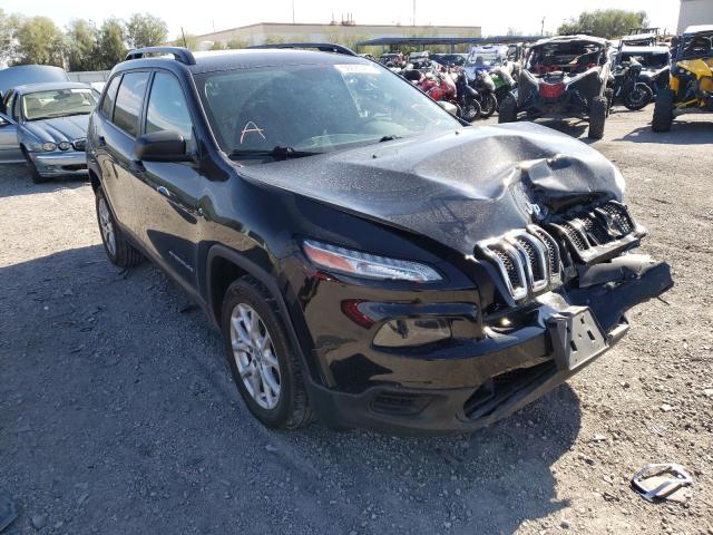 JEEP CHEROKEE S 2017 with VIN 1C4PJLAB8HW662625 - Photo from auction