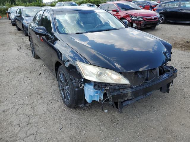 LEXUS ES 350 2007 with VIN JTHBJ46GX72014275 - Photo from auction