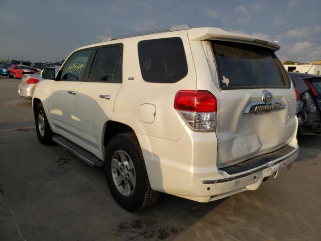 Photo 3 from auction – 2012 TOYOTA 4RUNNER SR with VIN JTEZU5JRXC5035329