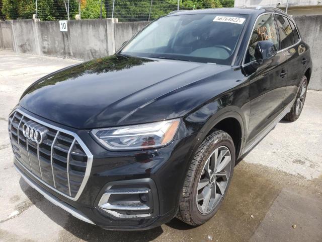 Photo 2 from auction – 2021 AUDI Q5 PREMIUM with VIN WA1BAAFY3M2051893