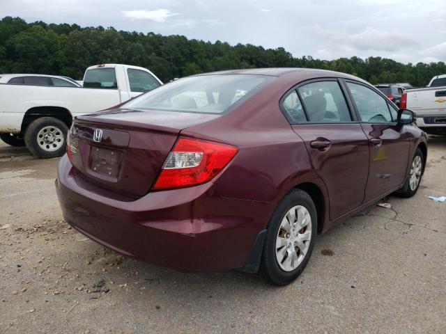 Photo 4 from auction – 2012 HONDA CIVIC LX with VIN 2HGFB2F52CH540843