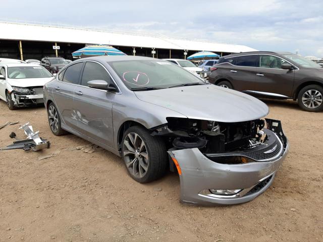 Photo 9 from auction – 2015 CHRYSLER 200 C with VIN 1C3CCCCB7FN553280