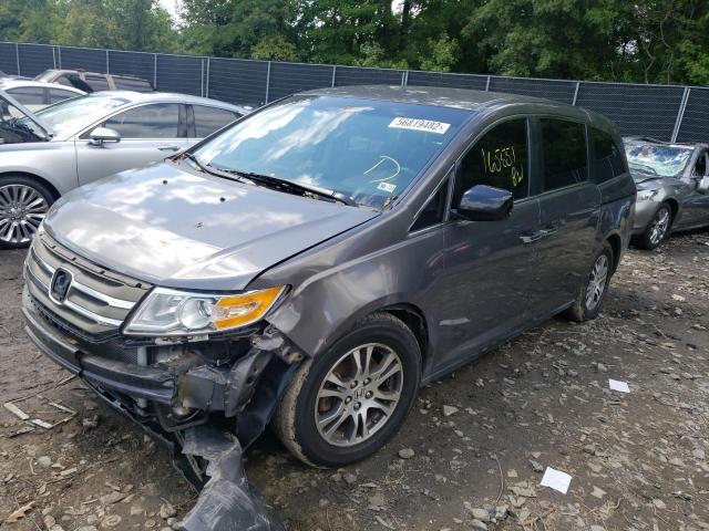 Photo 2 from auction – 2012 HONDA ODYSSEY EX with VIN 5FNRL5H46CB057778