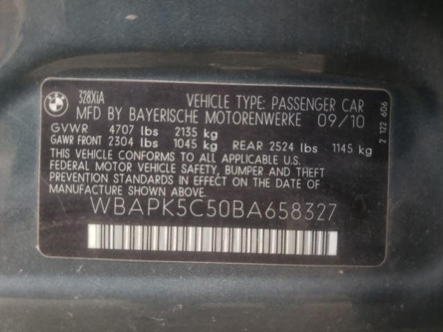 Photo 10 from auction – 2011 BMW 328 XI SUL with VIN WBAPK5C50BA658327