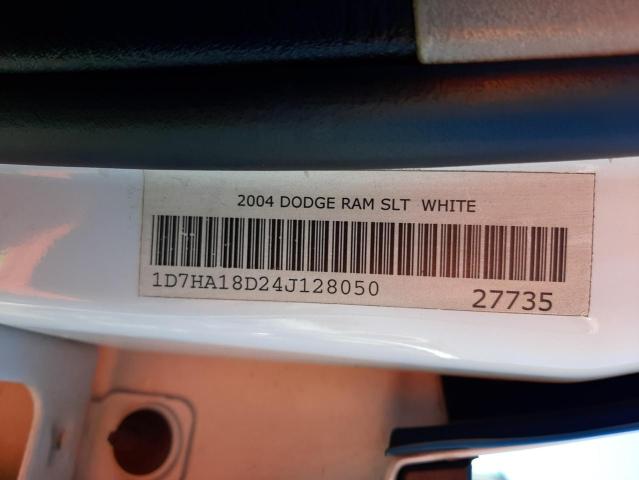 Photo 10 from auction – 2004 DODGE RAM 1500 S with VIN 1D7HA18D24J128050