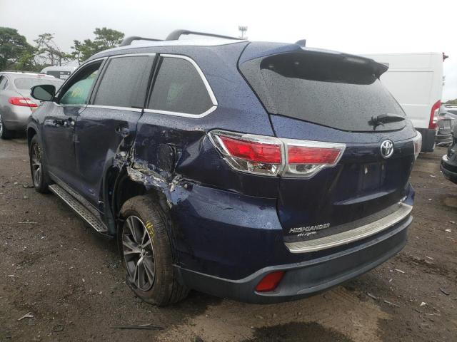 Фото 3 с аукциона – 2016 TOYOTA HIGHLANDER с VIN 5TDJKRFH2GS283010