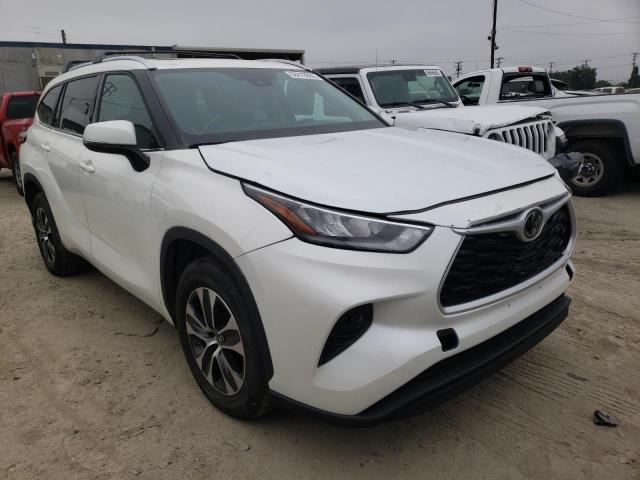 Photo 1 from auction – 2020 TOYOTA HIGHLANDER with VIN 5TDHZRAHXLS511024