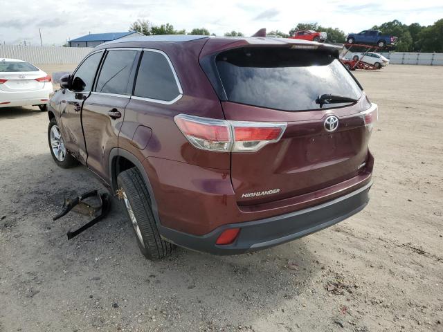 Photo 3 from auction – 2016 TOYOTA HIGHLANDER with VIN 5TDYKRFH5GS157335