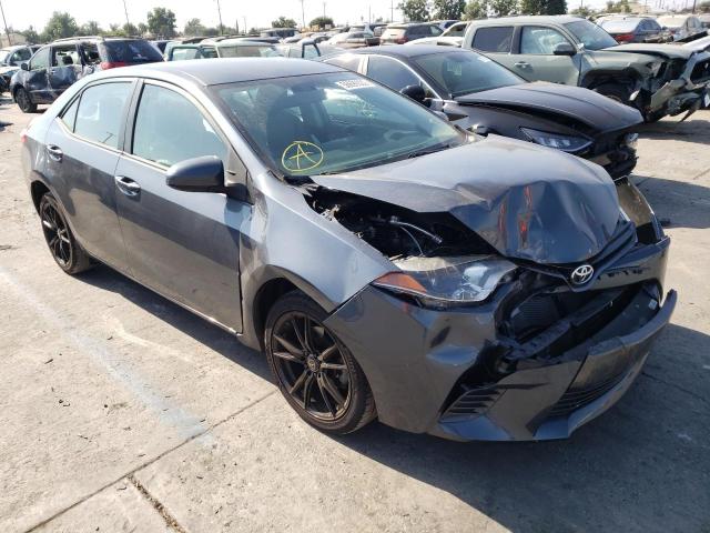 TOYOTA COROLLA L 2016 with VIN 5YFBURHE9GP425783 - Photo from auction